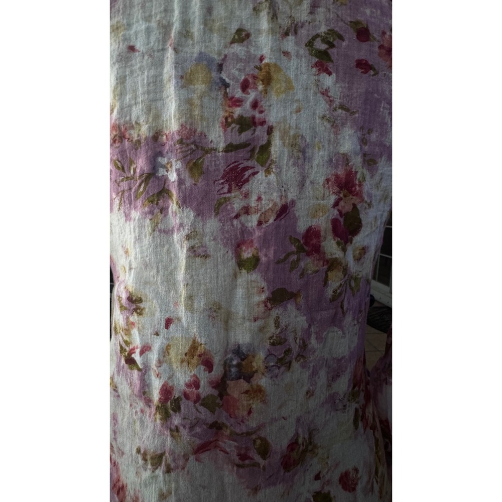 JAK Floral Cotton Gauze Button Down Shirt Lavender Pink Boho USA Small
Preloved - Picture 7 of 10